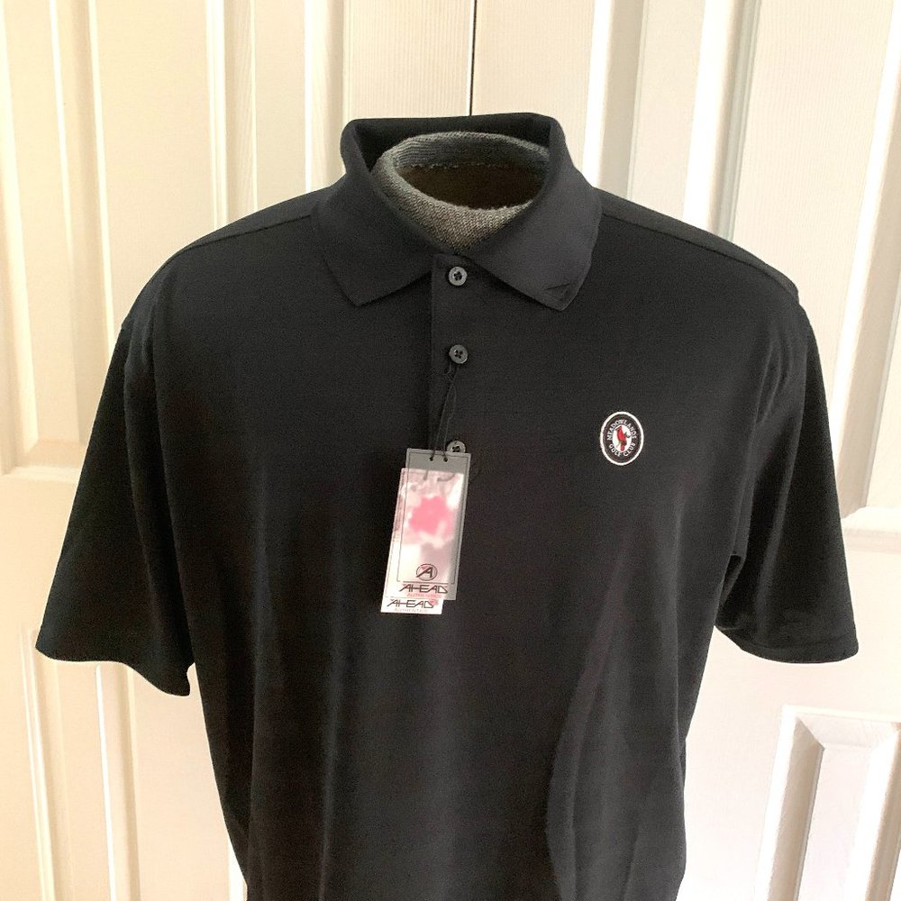 Meadowlands Golf Polo Short Sleeve Shirt L